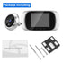 WSDCAM 2.8inch LCD Screen Video Doorbell Door Viewer Peephole Doorbell Night Vision Photo Digital Door Monitoring Door Camera