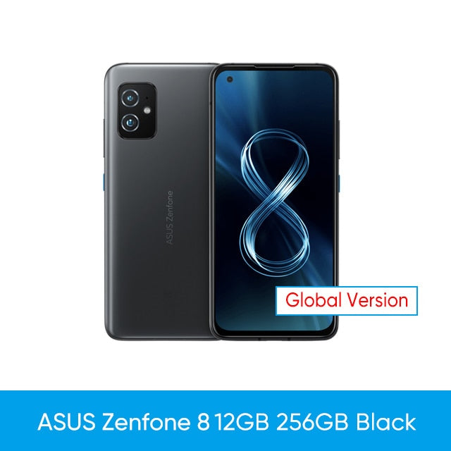 Global Version ASUS Zenfone 8 5G Smartphone Snapdragon 888 5.9'' 4000mAh 30W Fast Charging NFC Android 11 OTA Mobile Phone