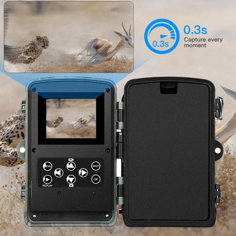 Practical Outdoor Hunting Camera Night Vision Wildlife Tracking Surveillance Camera Camera Wild Animal Detector Trail Camera