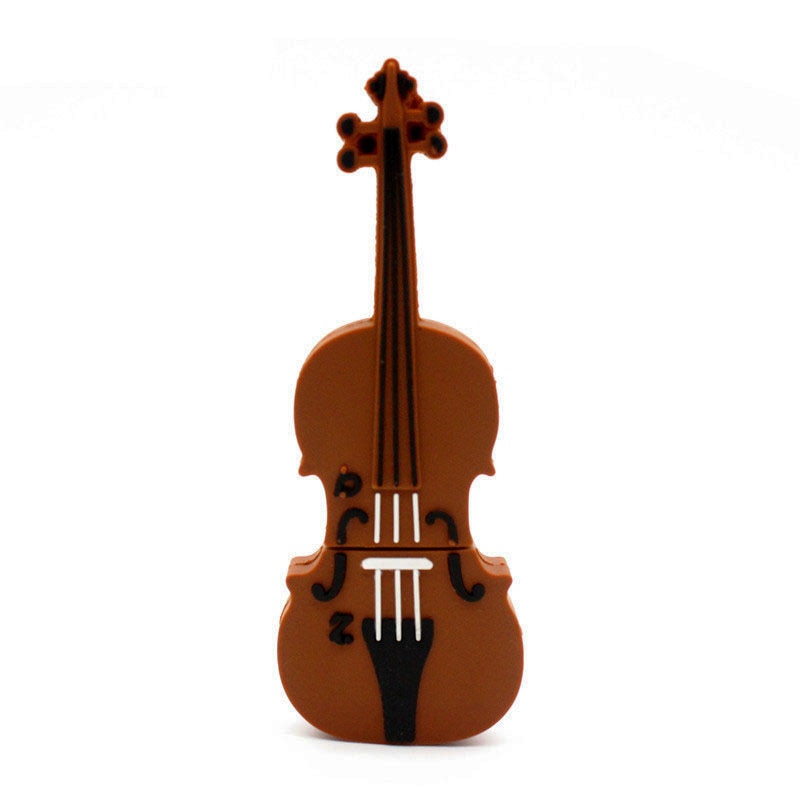 JASTER Music Model USB flash drive Guitar Pen drive Violin Pendrive Cello Memory stick Beth U disk Free key chain 16GB 32GB 64GB