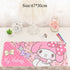 Cartoon Japanese Cute Anime Mouse Pad Waterproof Desktop Oil-proof Non-slip Desk Mat Kawaii Gaming Pads Students Writing Pad