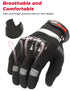 CE Motorcycle Gloves Carbon Fiber Protective Gear Summer Breathable Racing Gloves Leather Touch Screen Luvas Motocross