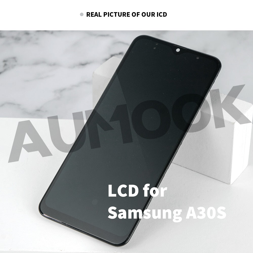 Tested OLED Display for Samsung A30S LCD Touch Screen Digiziter Assembly For Samsung A30S SM-A307F/FN SM-A307G/GN LCD Display