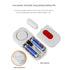 Door Window Open/Close Detector Door And Window Sensor Home Hotel Anti-theft Alarm 130dB Door Magnetic Induction For Security