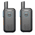 2 PCS/pack hotel construction site civil micro ultra-thin wireless handheld outdoor high-power mini mini walkie-talkie  5km-10km