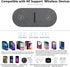 2 In 1 Dual Seat Wireless Charger 40W For iPhone 14 13 12 11 XS XR X 8 Airpods 3 Pro Samsung S22 S21 Double Fast Charging Pad