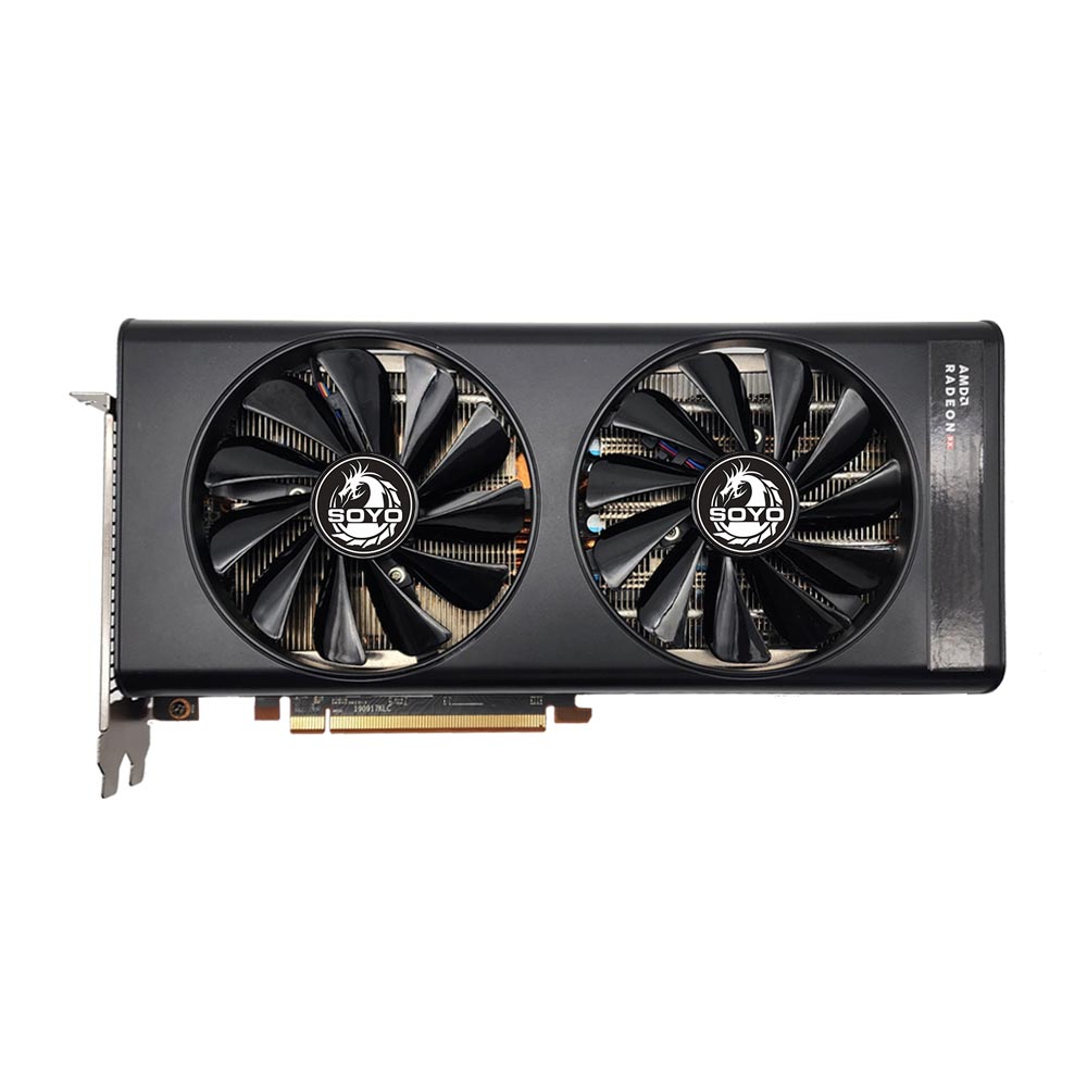 SOYO new AMD Radeon RX5700XT8GB7nm gaming graphics card GPU GDDR6 256BIT14Gbps gaming computer graphics support AMD desktop