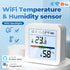 Tuya Wifi Temperature Humidity Sensor With Backlight Indoor Hygrometer Thermometer Detector Remote Support Alexa Google Home