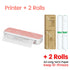 Peripage A40 Portable Printer Thermal Mobile Photo Maker Machine Document PDF Bluetooth Wireless Connection Device with A4 Paper