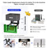 DAJA DJ6 Laser Engraving Machine APP Control 3W DIODE CNC DIY Laser Engraver Small Portable Mini Logo Mark Printer Wood Cutter