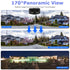 Hik Compatible 4MP Panoramic Colorvu IP Camera Built-in MIC Speaker Human Detection SD Card Slot WDR Surveillance IP Cameras APP