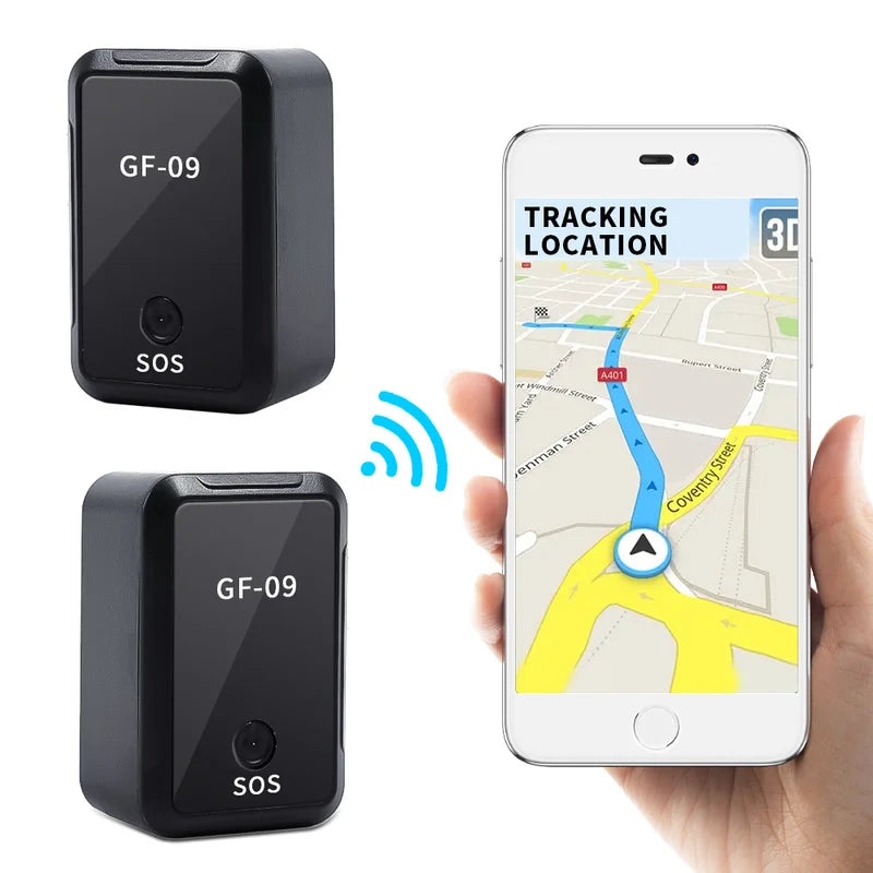 GF09 Mini GPS Tracker Car Anti-Theft Device Locator Voice Recording Vehicle Tracker APP Download Anti-lost for Child Pet Cat Dog