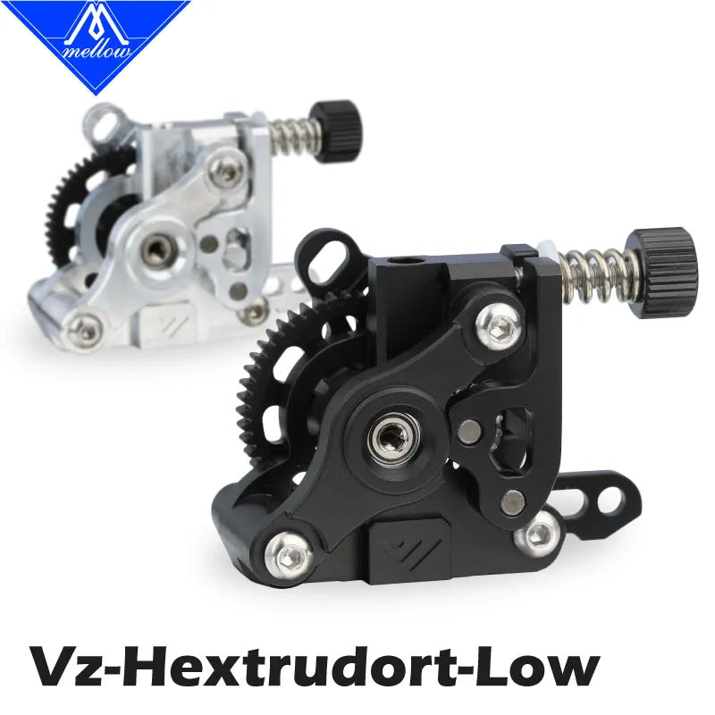 Mellow CNC All Metal Vz-Hextrudort-Low/WC Extruder With 8T/10T Motor One Shaft Twirl Gear For VzBoT 330 VZ235 HevORT 3D Printer