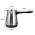 Coffee Make 500ml Stainless Steel Separated Italian Mocha Pot Greek Turkish Electric Coffee Pot Portable Espresso Machine 220V