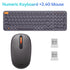 Baseus Mouse Bluetooth Wireless Computer Keyboard and Mouse Combo with 2.4GHz USB Nano Receiver  for PC MacBook Tablet Laptop