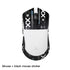 Motospeed Darmoshark M3 Wireless Bluetooth Gaming Mouse 26000DPI PAM3395 Optical Computer Office Mouse Macro Drive For Laptop PC