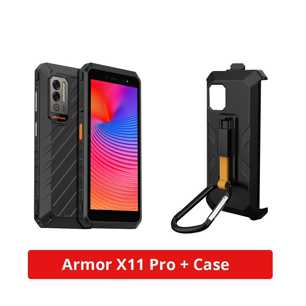 Ulefone Power Armor X11 Pro Rugged Phone 64GB ROM Waterproof Smartphone NFC 2.4G/5G WiFi Mobile Phones 8150 mAh