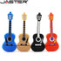 JASTER Music Model USB flash drive Guitar Pen drive Violin Pendrive Cello Memory stick Beth U disk Free key chain 16GB 32GB 64GB