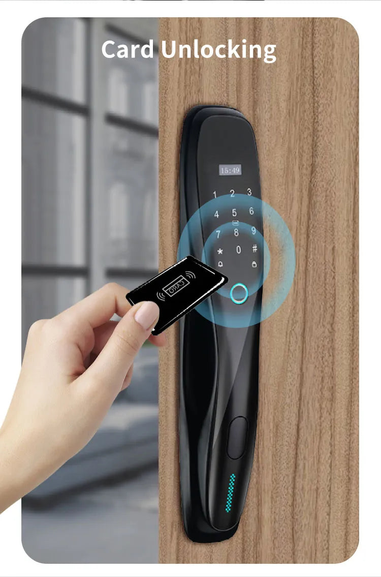 TIAGO A1 Smart lock High quality anti-theft door, guest room door, Tuya intelligent locking , safety lock ,  WIFI door lock