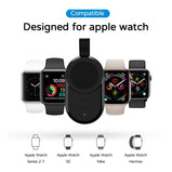 Magnetic Power Bank For Apple Watch Charger Portable Wireless Watch Powerbank 1000mAh Fast Charge For iwatch1/2/3/4/5/6/SE/7/8