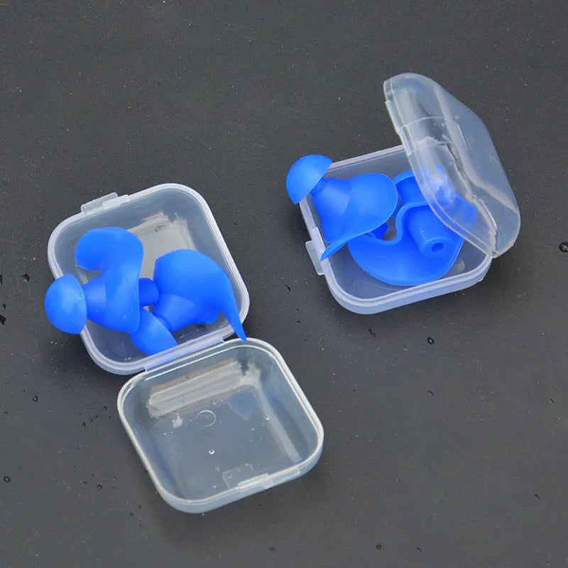 Soft Silicone Ear Plugs Insulation Ear Protection Waterproof Anti-noise Earbud Protector Swimming Showering Water Sports