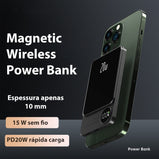 Magnetic Power Bank Fast Charge for Magsafe Wireless Powerbank 10000mAh batterie externe Portable Power Banks for iPhone Xiaomi