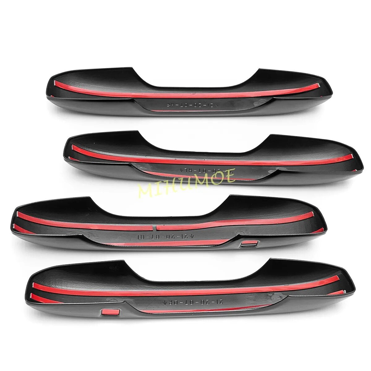 Glossy Black Keyless Door Handle Cover For 2022 2023 Honda Civic 11th Accessories