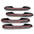 Glossy Black Keyless Door Handle Cover For 2022 2023 Honda Civic 11th Accessories