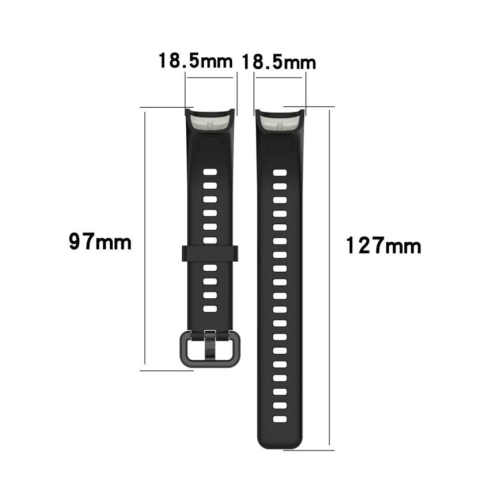 Silicone Strap Replacement Bracelet for Huawei Band 4 Wrist Strap Sport Watchband Bracelet Wriststrap Smart Watch Band Devices