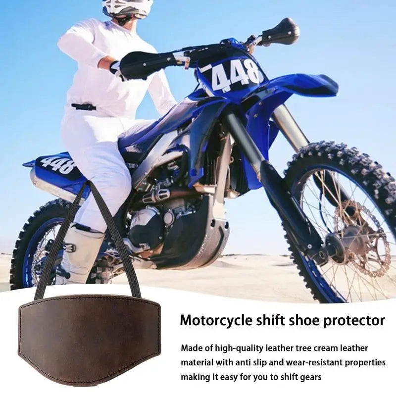 Universal Motorcycle Shoes Protection Gear Shifter Protector Pad Anti-Skid Boot Riding Shoe Guards Cover Motorcycle Accessories