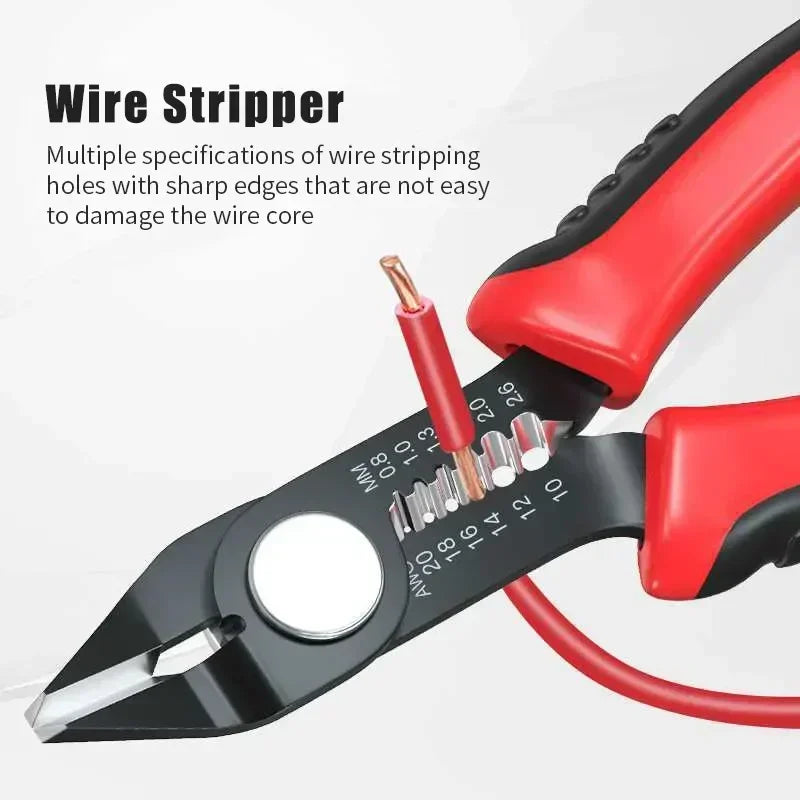 Cutter Cable Crimping Automatic Stripper Pliers Tool Stripping Tools Wire Repair Hand Electrician