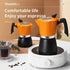 Mongdio Moka Pot Italian Coffee Maker Small Household Electric Clay Oven Espresso Extractor Coffee Pot