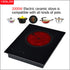XEOLEO Commercial Embedded Household Single-head Induction Cooker with Timing Kitchen Cuisine Hot Pot/Steam Cooking Equipment