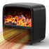 New Heater Fan Household Heater Indoor Desktop Electric Heater Ceramic Heating Charcoal Small Heater sell like hot cakes