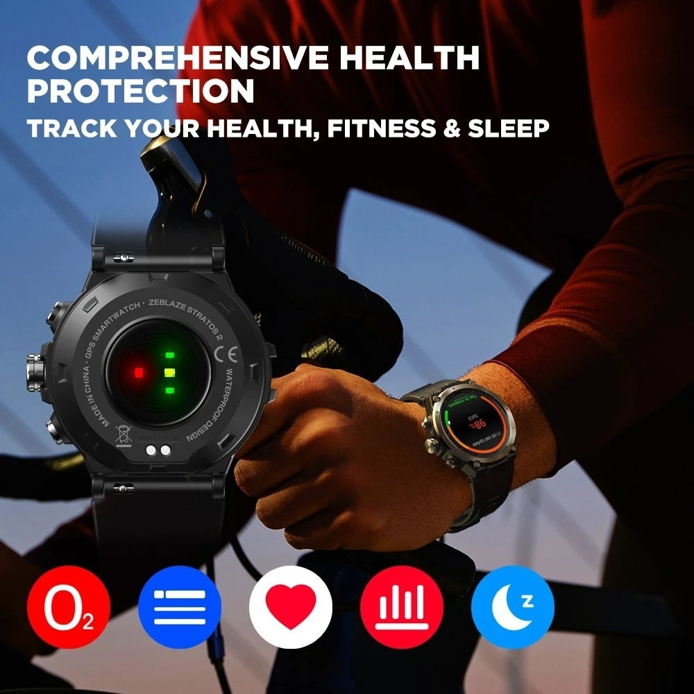 Xiaomi 2023 GPS Smart Watch AMOLED Display 24h Health Monitor 5 ATM Long Battery Life Smartwatch for Men with Magnetic Charger