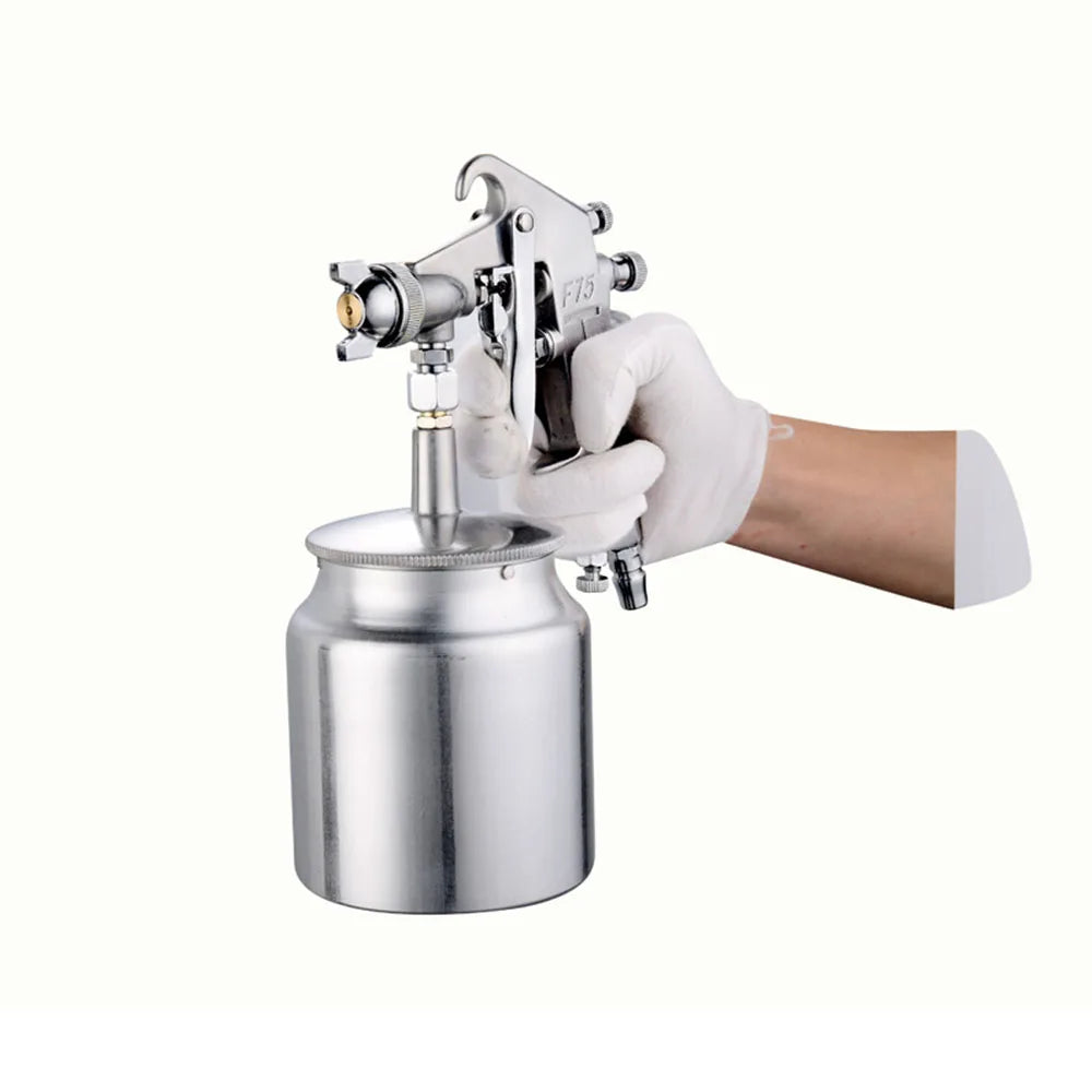 Professional Paint Spray Gun F-75 Pneumatic Sprayer Anti-Rust Paint For Can Furniture Car Paint Glue High Atomizing Spray Gun