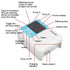 Intelligent Automatic Solar Energy Watering Device for Plants Timer System Garden Drip Irrigation Device Double Pump Controller