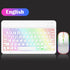 10inch Backlit For iPad Keyboard and Mouse Backlight Bluetooth Keyboard For IOS Android Windows Wireless Keyboard and Mouse