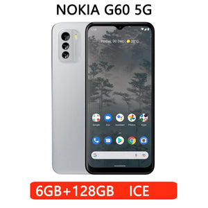 Nokia G60 5G Smartphone Snapdragon 695 5G FHD+ 6.58" 120Hz 20W Fast Charging 4500mAh 50MP NFC 6GB/128GB Wi-Fi 6 Mobile Phone