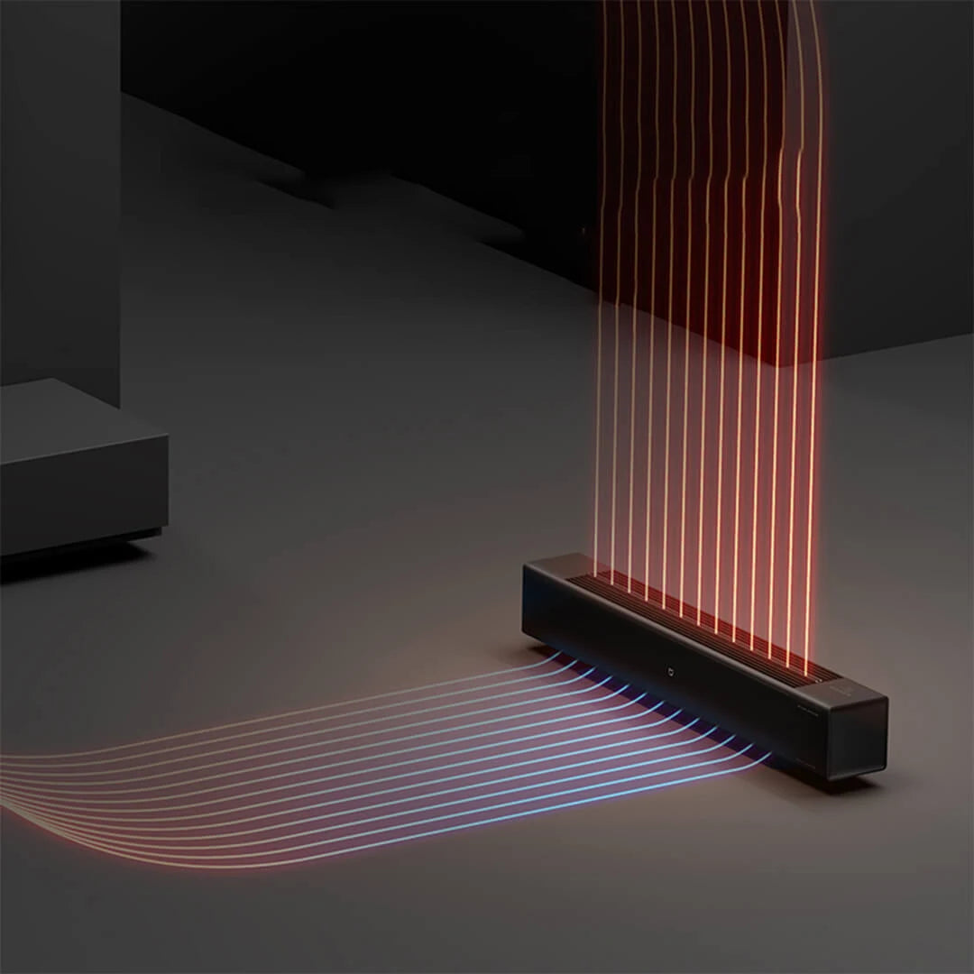 Xiaomi Mijia Graphene Baseboard Electric Heater SimulationFlame Version Fireplace FlameDesign Visual Somatosensory Dual Heating