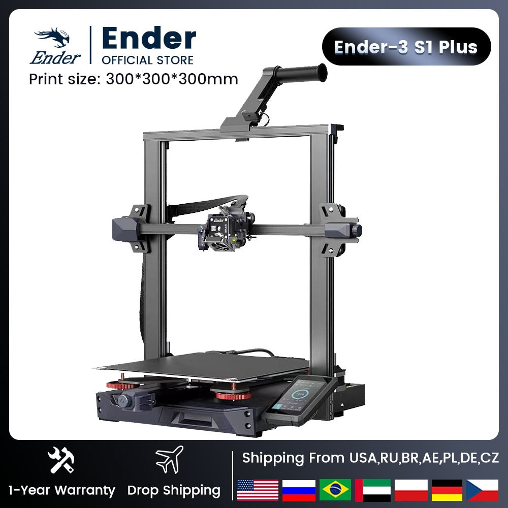 Creality 3D Ender-5 S1 FDM Printer Ender-3 S1 Pro Ender-3 S1 Plus Ender-3 V2 Neo CR-touch Auto-Leveling Impresora 3d