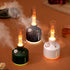 Retro Lamp Essential Oil Aroma Diffuser Aromatherapy Multipurpose Machine Relieve Fatigue Air Cool Mist USB Wireless Humidifier