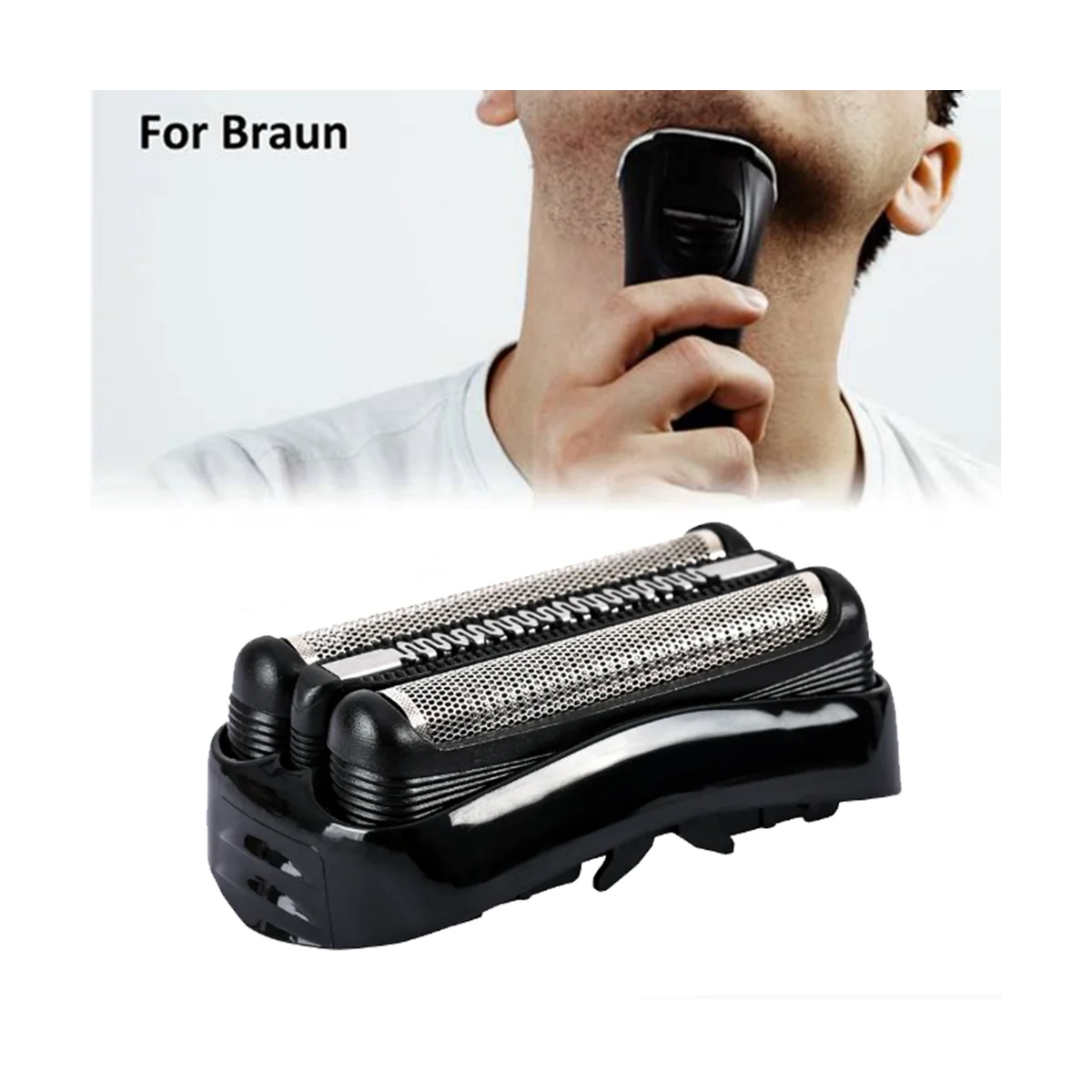 Replacement Shaver for Braun 3 Series Razor 32B 21B Men Electric Shaver Head 301S 310S 320S 330S 340S 360S 3020S 3030S