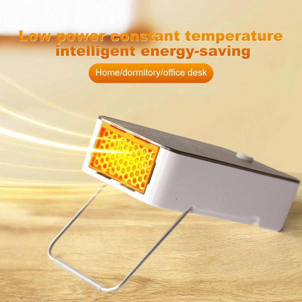 Portable Electric Heater Desktop Hand Warmer Space Warm Air Blower Mini Fan Heater For Dormitory Home Heaters Winter Heating Fan