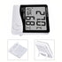 HTC1 Room Thermometer Digital LCD Indoor Hygrometer Humidity Meter Alarm Clock Precise Temperature And Humidity Monitoring