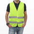 Car Reflective Safety Vest,Auto Parts Reflective Strip Vest For Gas Stations Cleaning Sanitatio Cycling High Visibility Jackets