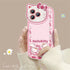 original Sanrio Hello Kitty Stand Phone Case For iPhone 14 11 13 12 Pro Max XR XS 7 8 Plus SE 2 Shockproof Cover Y2K Accessories