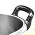 2Pcs Black Pot Side Handles For Pressure Pan Cooker Steamer Sauce Pot Ear Replacement Single Hole Short Side Handle Cookware