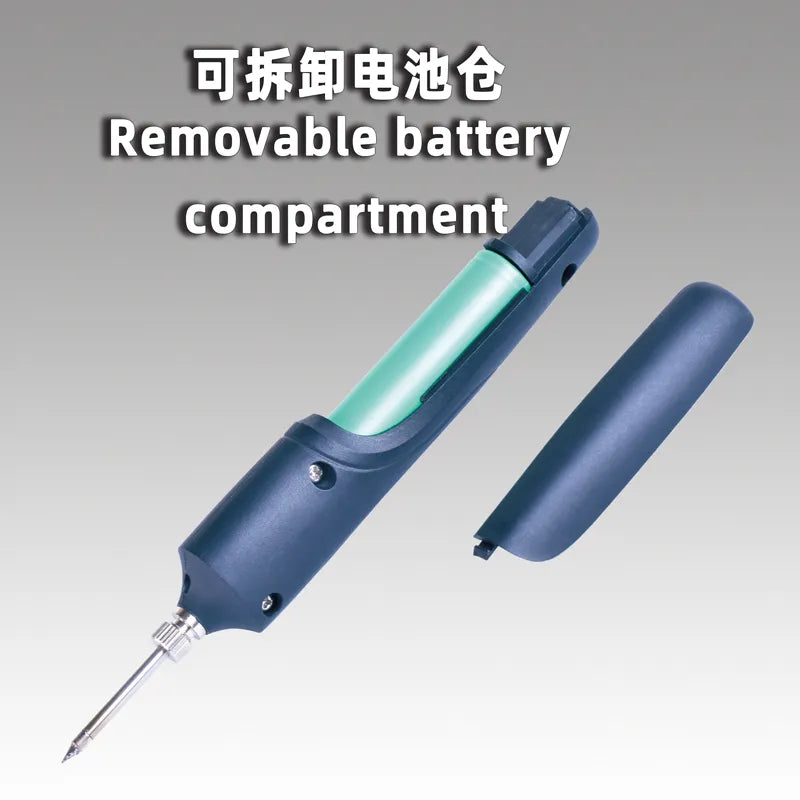 YB-8WThree-speed temperature contr Cordless Soldering Iron Removable Battery Rechargeable Soldering Iron Electronic Welding Tool