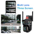 Looline 8K UHD 4x4MP IP Camera Outdoor 6K WiFi PTZ Multi Len Three Screen 10X Optical Zoom Auto Tracking 2-Way Audio CCTV Camera